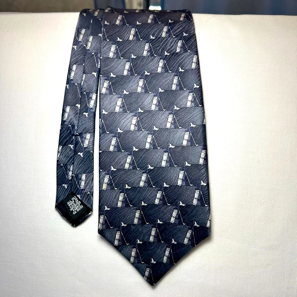 Silk Golf Tie